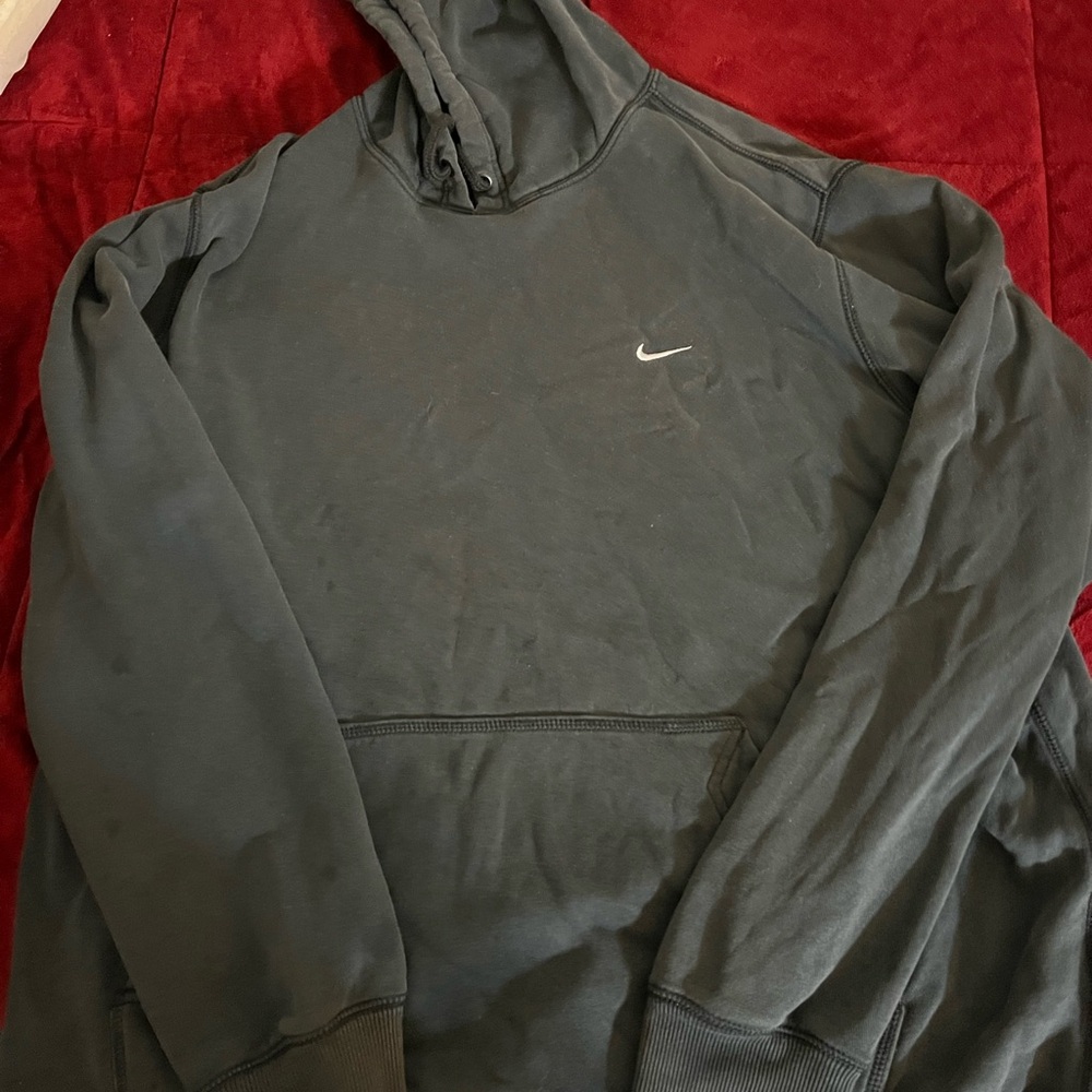 Nike Charcoal Hoodie with Logo